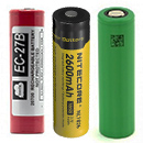 Alle wiederaufladbaren Lithiumionen Batterien