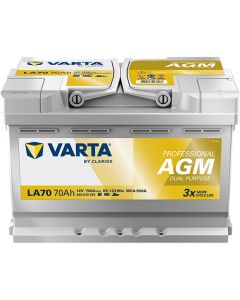VARTA Professional Dual Purpose AGM 840 070 076 12V 70Ah