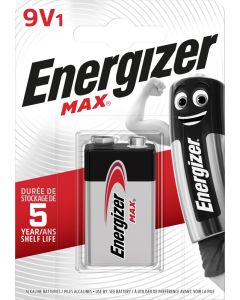 Energizer Max 9V / 522 Batterie (1 Stk. Blister)