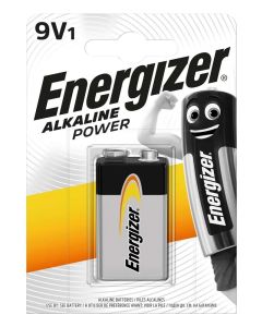 Energizer Alkaline Power 9V / 522 Batterie (1 Stk. Blister)