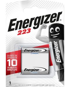 Energizer Lithium Foto / Alarm 223/ CR-P2 Batteri (1 Stk. Pakning)