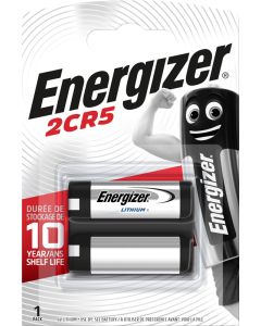 Energizer Lithium 2CR5 Foto/Alarm Batterie (1 Stk. Packung)