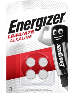 Energizer Alkaline LR44 / A76 Batterien (4 Stk. Packung)