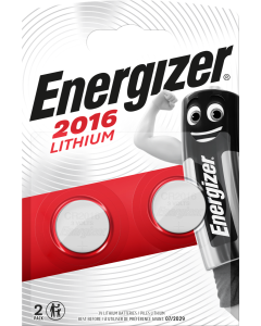 Energizer Lithium CR2016 Batterien (2 Stk. Packung)