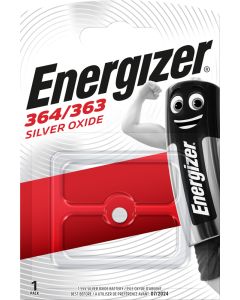 Energizer Silberoxid 364 / 363 Batterie (1 Stück Verpackung)
