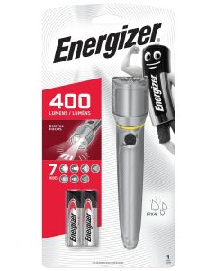Energizer Taschenlampe Vision HD Metal LED 2AA inkl. Batterien, 300 Lumen