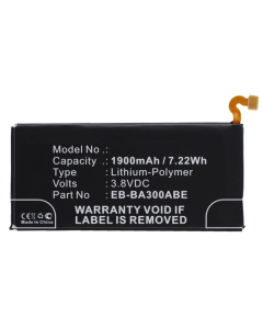 Samsung Galaxy A3 2015 Akku EB-BA300ABE (Kompatibel)
