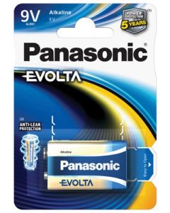 Panasonic Evolta 9V Batterie 6LR61EGE 1 Stück