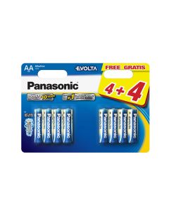 Panasonic Evolta LR6EGE/8BW 8 Stück Pack