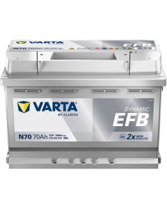 Varta N70 - 12V 70Ah (Start-Stop-Autobatterie)