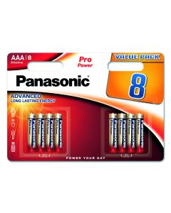 Panasonic Pro Power AAA Batterien 8 Stück Blister