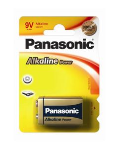 Panasonic Alkaline Power 9V Batterie - Blister