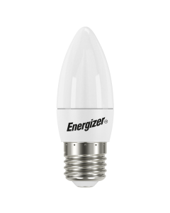 ENERGIZER LED-Birne Kerze 470LM OPAL E27 Warmweiß 5W - In Box (Entsprechend 40W)