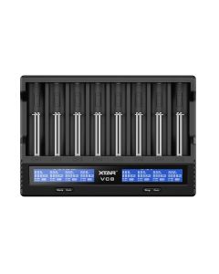 Xtar VC8 Ladegerät für 8 Li-ion / Ni-Mh Akkus