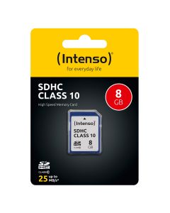 Intenso 8GB SDHC Speicherkarte Class 10