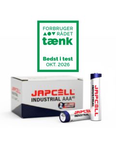 Japcell Industrial AAA/LR03-Alkalibatterien – 40 Stück