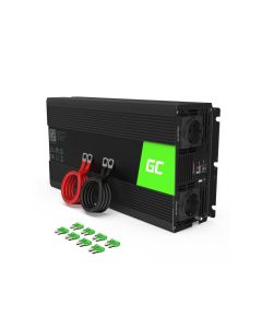 Green Cell Auto-Wechselrichter 12V – 1500W/3000W mit modifizierter Sinuswelle