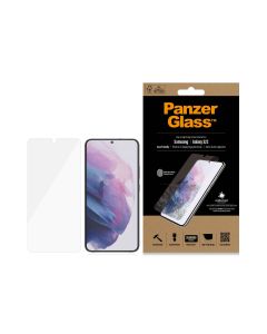 PanzerGlass Samsung Galaxy New S-Series Case Friendly, Schwartz - Edge-to-Edge