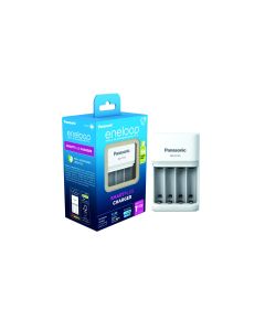 Panasonic Eneloop Schnellladegerät für 4 Stk. AA/AAA Batterien BQ-CC55E