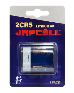 JAPCELL Lithium 2CR5 Batterie für z.B. Oras Wasserhahn Armatur (1 Stück Packung)
