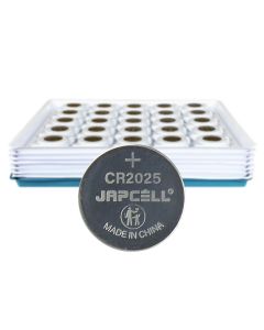 JAPCELL Lithium CR2025 Batterien - 200 Stück Packung