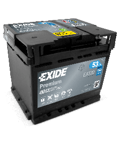 Exide EA530 12V 53Ah/540CCA Autobatterie / Starterbatterie