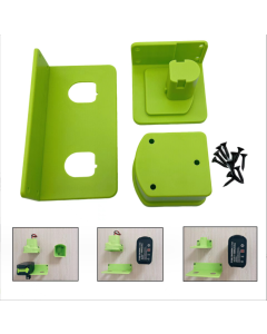 Akkuhalter / Wandhalterung für 2 Ryobi-Akkus
