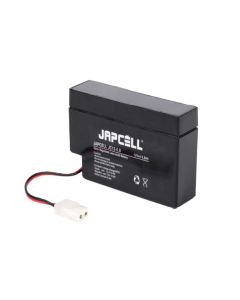 Japcell JC12-0.8AMP 12V 0.8Ah Bleibatterie mit AMP-Anschluss