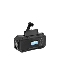 Notradio Akku/Kurbel/Solar/USB-C (FM/DAB/Licht) - Extra großer 5000mAh Akku