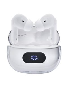 Intenso® T312AE Kabellose In-Ear Kopfhörer mit aktiver Geräuschunterdrückung und ENC – Weiß