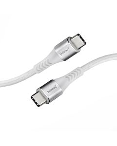 Intenso® USB-C zu USB-C Lade- und Datenkabel, 60W/PD/QC – 1,5 m