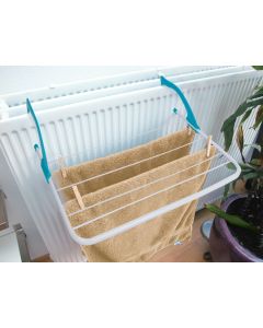 Wäscheständer für Balkon/Heizkörper/Tür – 68 x 39 cm