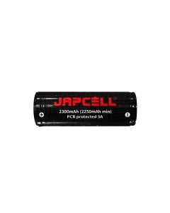 Japcell 18500 Li-ion 2300mAh wiederaufladbare Batterie