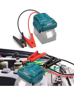 Notladegerät für 12V-Starterbatterie mit Ihrer Makita 18V Lithiumbatterie