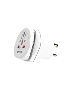 Skross Reisestecker COMBO – Von überall auf der Welt nach Indien