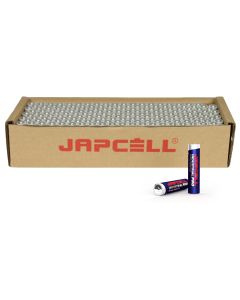 Japcell AAA / LR03 Industrial Pro Alkaline-Batterien – 200 Stück Packung