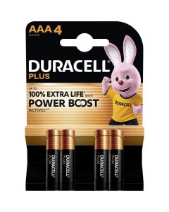 Duracell PLUS POWER BOOST AAA / MN2400 / LR03 (4 Stück)