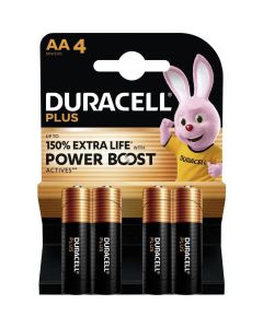 Duracell PLUS POWER BOOST AA / LR06 (4 Stück)