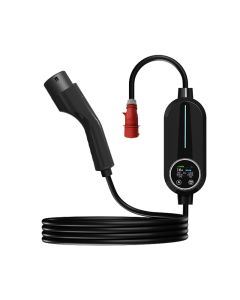 Tragbares Typ 2 Ladegerät für Elektroautos - 16A - 11kW - 5m