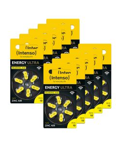 Intenso Str. 10 (A10) Hörgerätebatterien - 60 Stück.