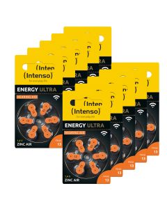 Intenso Str. 13 (A13) Hörgerätebatterien - 60 Stück.