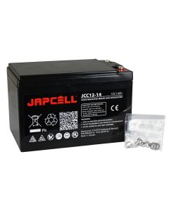 Japcell JCC12-14 AGM-Verbraucherbatterie für kleinere Elektrofahrzeuge und Maschinen