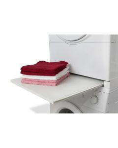 Superior Stapelrahmen mit ausziehbarer Ablage für Waschmaschine/Trockner