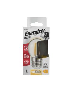 Energizer E27 LED-Glühbirne 4W (470lm), 2700K, Warmweiß