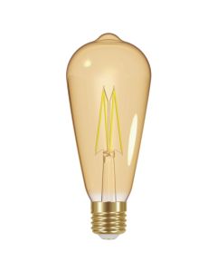 Energizer E27 LED-Glühbirne GOLD, ST64, 5W (550lm), 2200K, Warmweiß