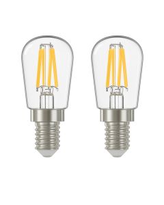 Energizer E14 LED-Glühbirne 2W (240lm), 3000K, Warmweiß, 2 St.