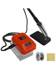 Kabellose Lötstation 35 W – passend für Worx 18-V-Akku (4-polig)