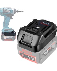 Akku-Adapter - Bosch 18V auf Makita 18V Lithium-Elektrowerkzeug