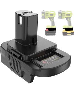 Akku-Adapter - DeWalt/Milwaukee 18V/20V für Ryobi 18V Lithium/Ni-MH Elektrowerkzeuge