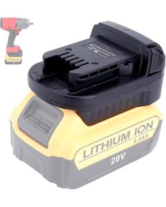 Akku-Adapter - DeWalt 18V auf Milwaukee 18V Lithium-Elektrowerkzeug